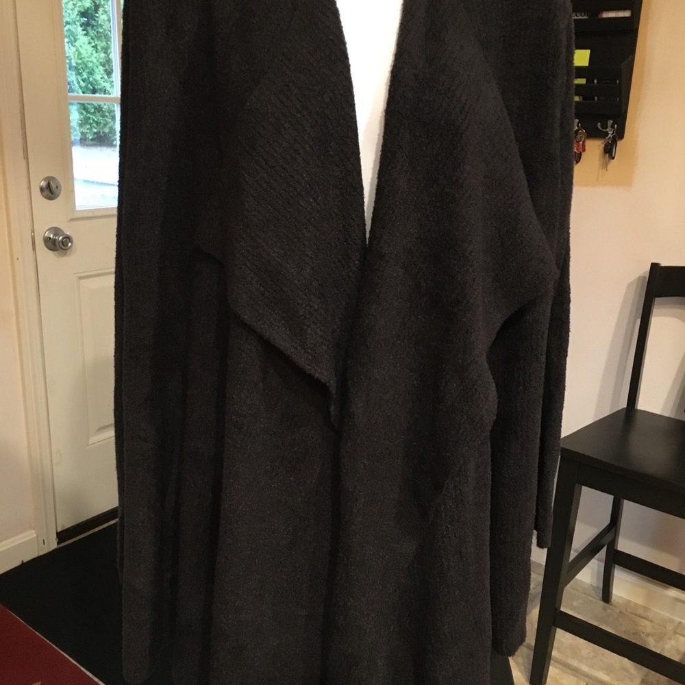 Brand new Barefoot dreams cozy chic lite ribbed island cardigan.